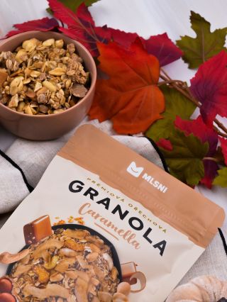 Naši Caramellu už znáte? 🫢 A pokud ne, tak pozor – tohle je granola, která si vás získá hned první lžičkou. 🤎 Pražíme ji...
